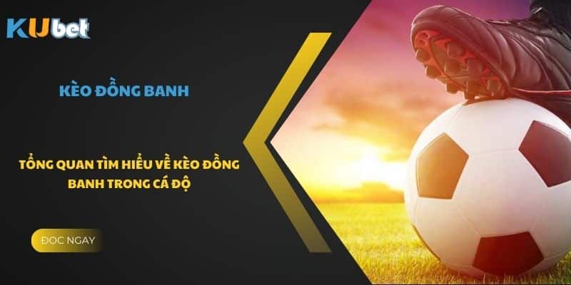 Tổng quan tìm hiểu về kèo đồng banh trong cá độ